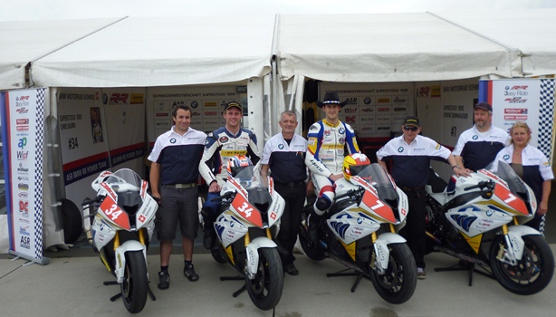 ASR BMW RR POWER TEAM in Schleiz