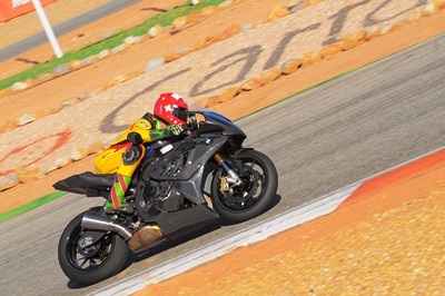 Lorenz Sennhauser mit der BMW S1000 RR 2012